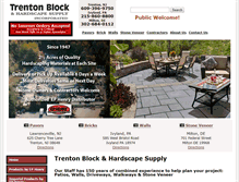 Tablet Screenshot of mytrentonblock.com